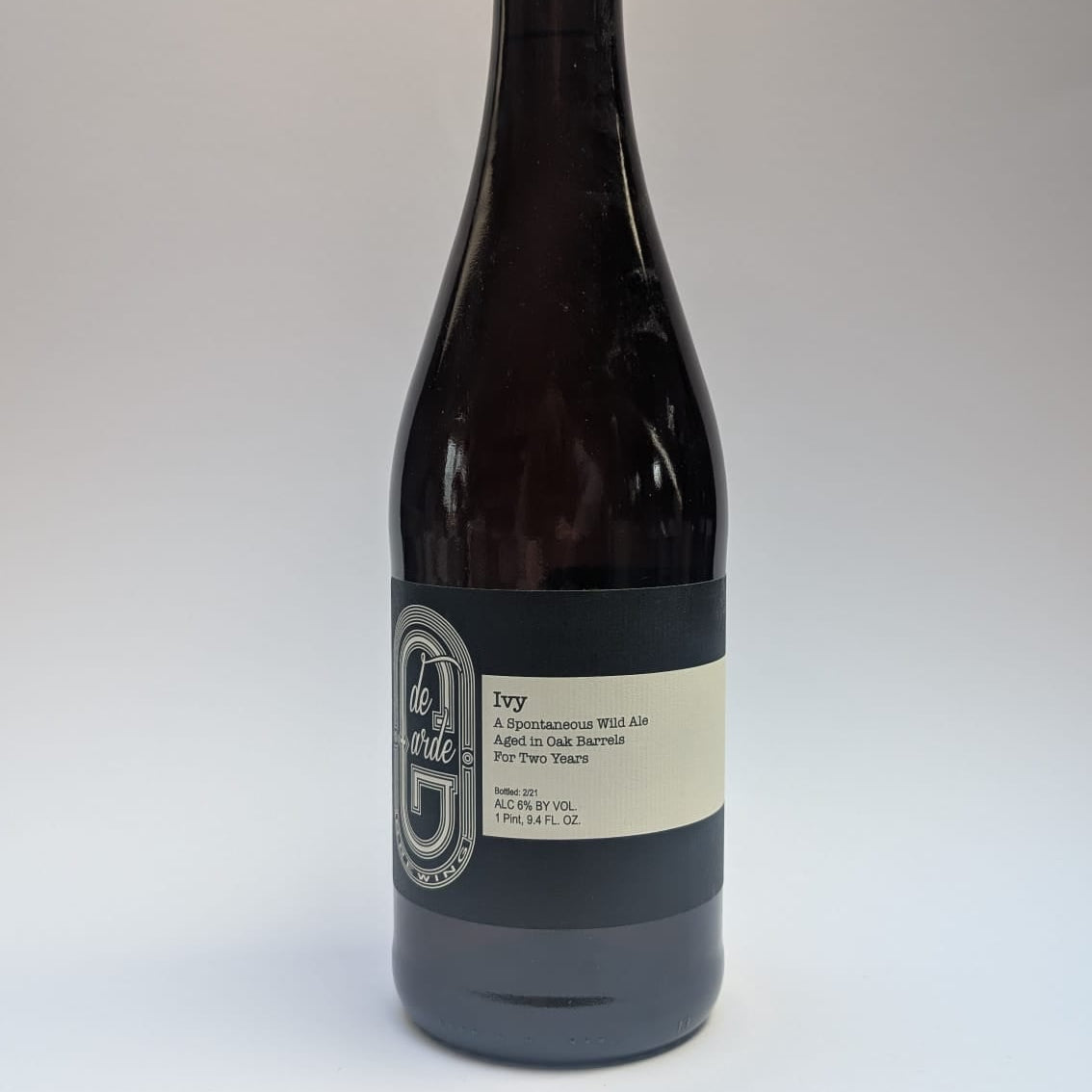 750ml bottle of De Garde - Ivy.