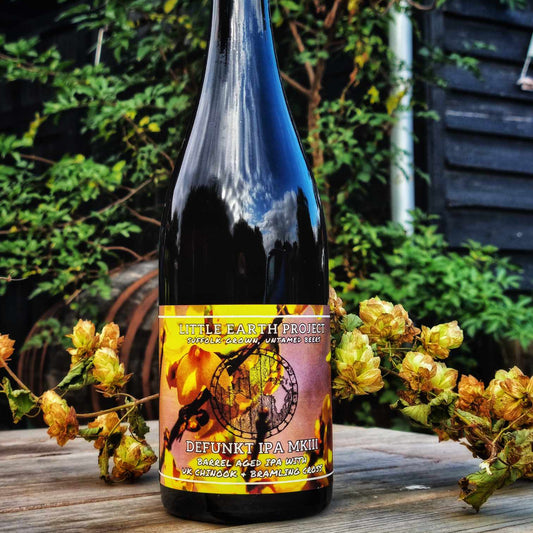 Bottle of Defunkt IPA MKIII