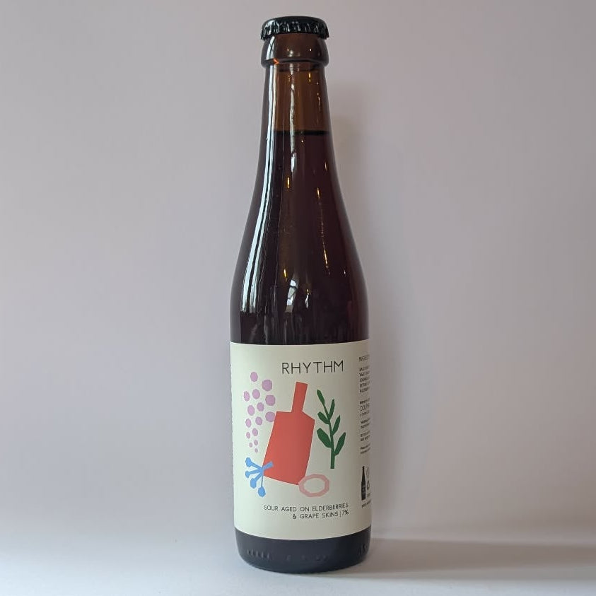 330ml bottle of Dolphin Brewery Rhythm sour