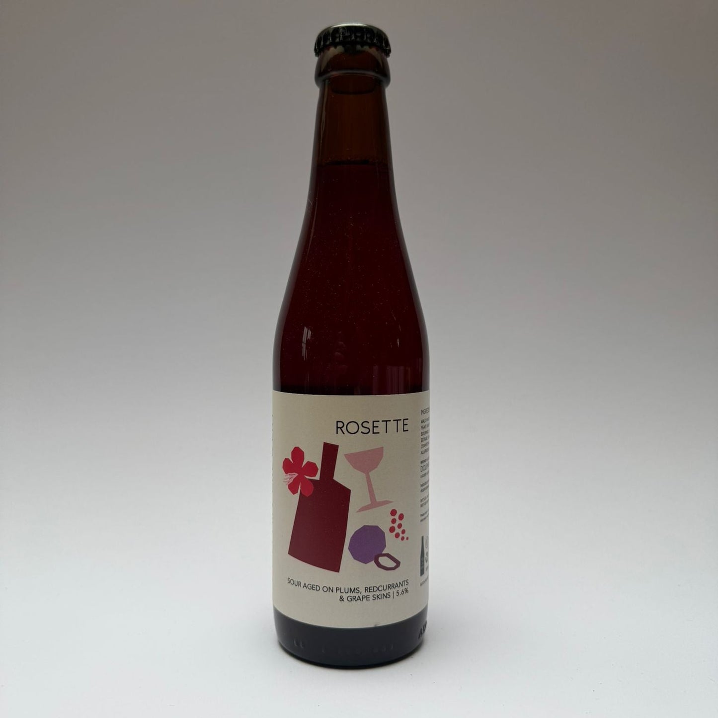 330ml Bottle of Dolphin Brewery Rosette Sour