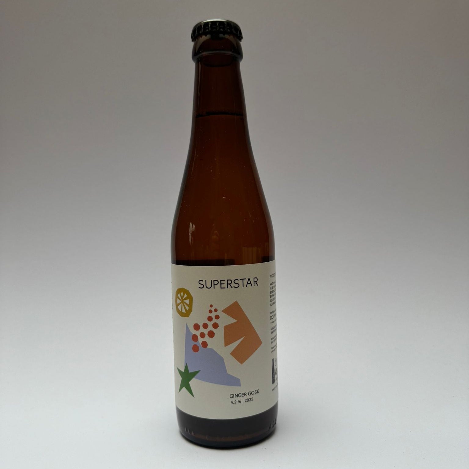 330ml Bottle of Dolphin Brewery Superstar