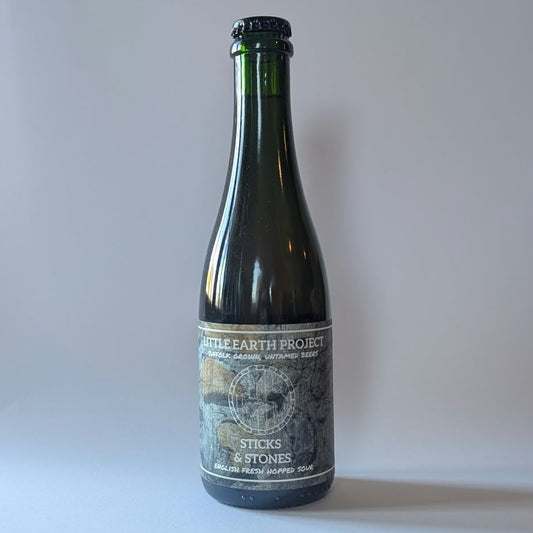 375ml bottle of Little Earth Project - Sticks & Stones. 