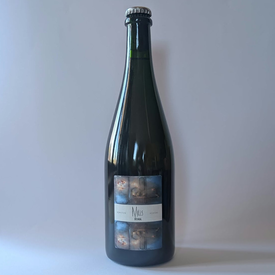 750ml bottle of Mills Brewing Spectre Sister