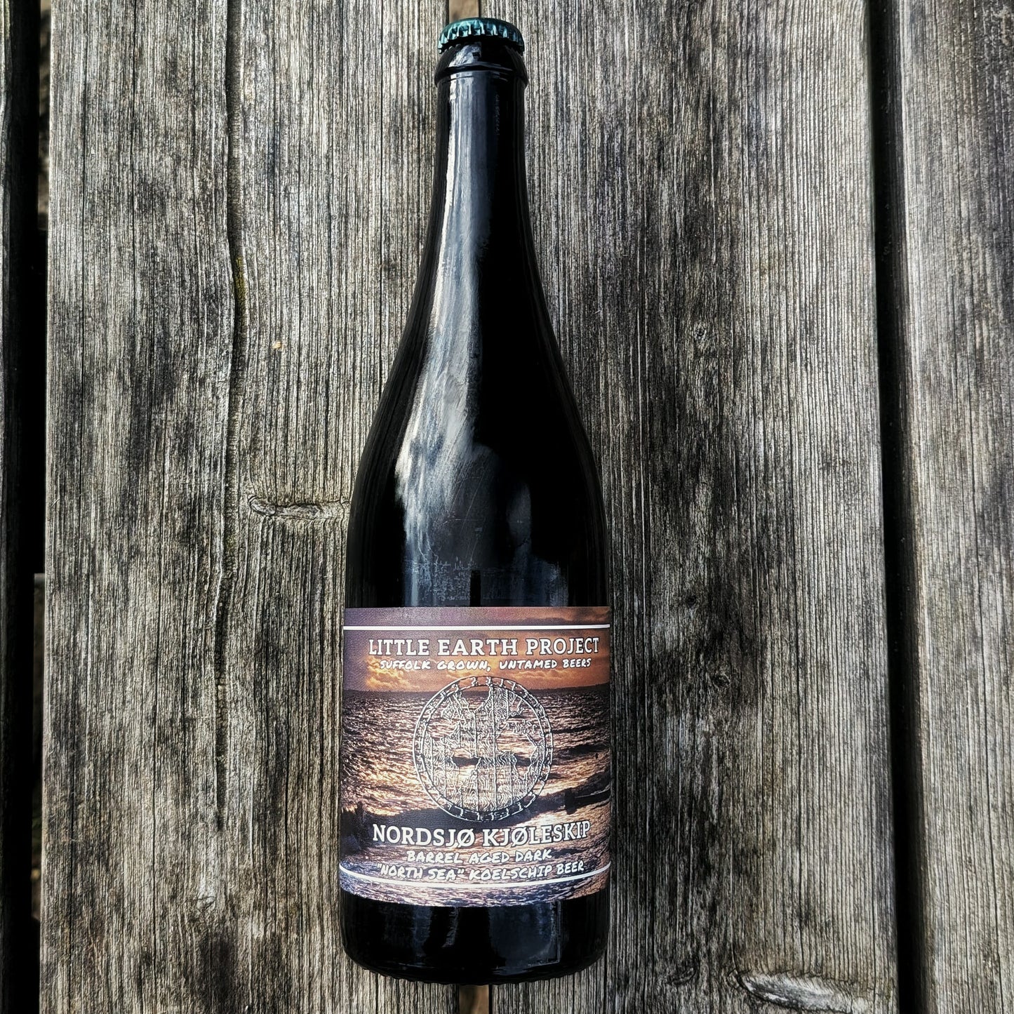 750ml bottle of Nordsjo Kjoleskip