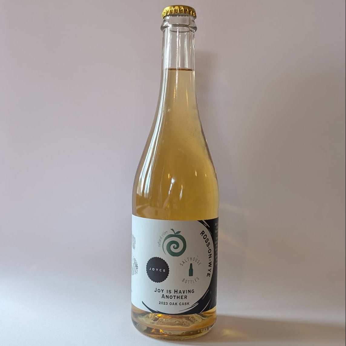 750ml bottle of Ross-On-Wye Cider - Joy is Having Another cider. 