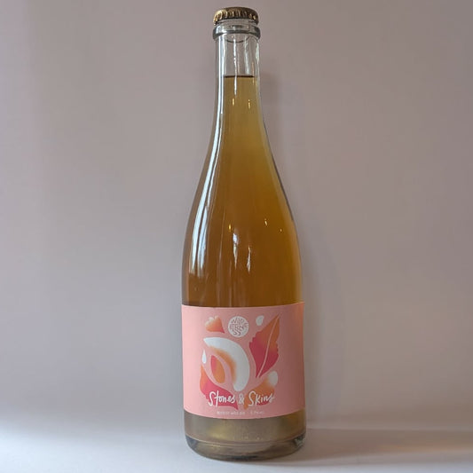 750ml bottle of Wilderness Brewery - Stones & Skins 